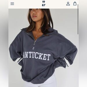 1987 Nantucket Women's Gray Sweater